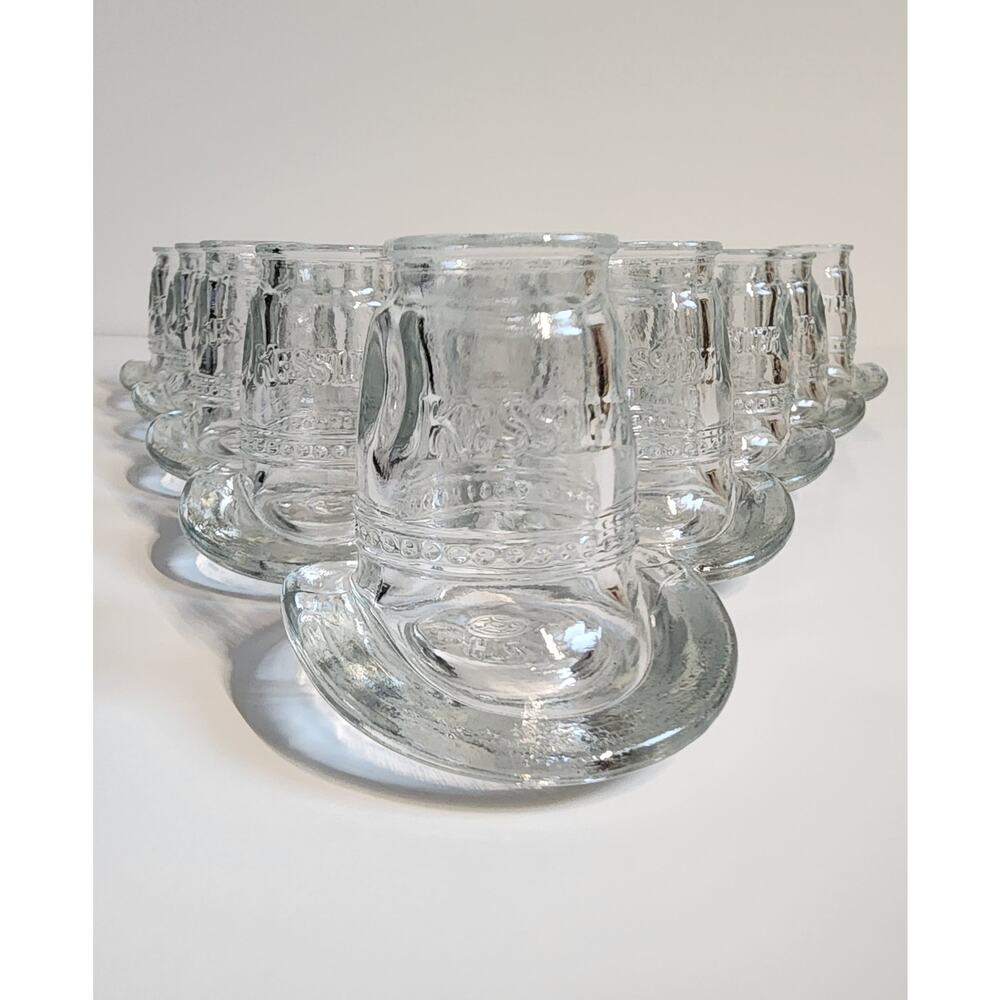 Cowboy Hat Kessler Whiskey Shot Glass Vintage Rare Toothpick Holder Western